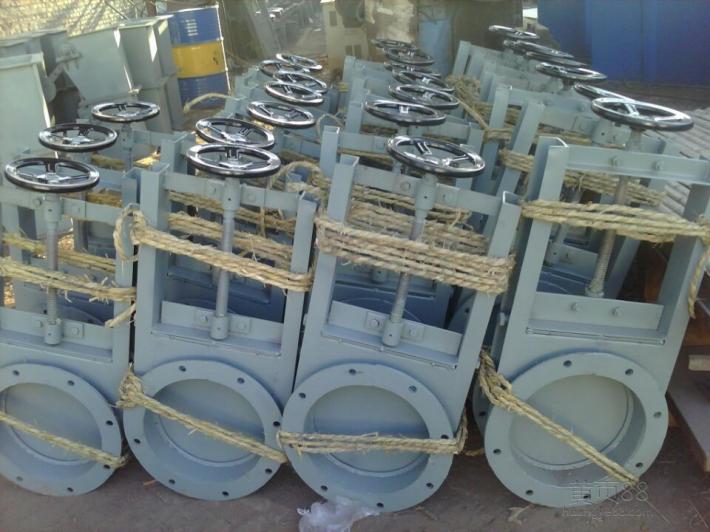 手动圆形插板阀